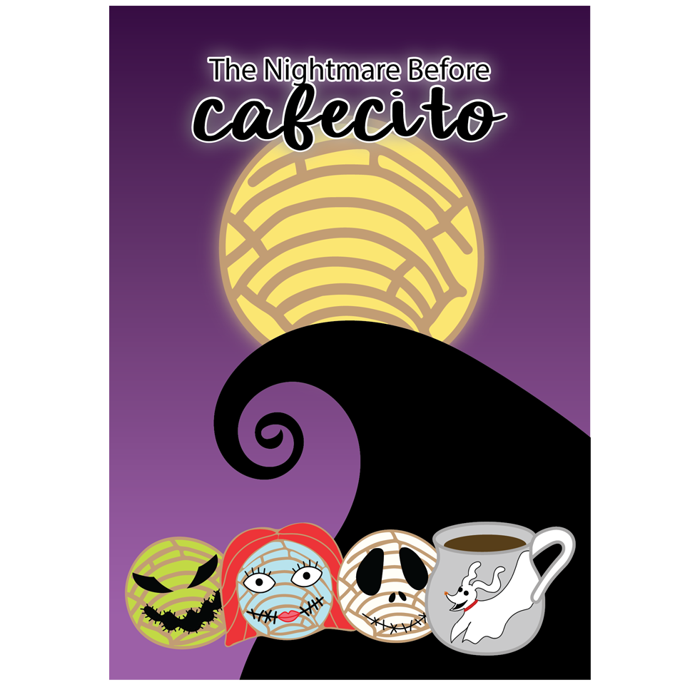 Nightmare of Before Cafecito - Journaling Card