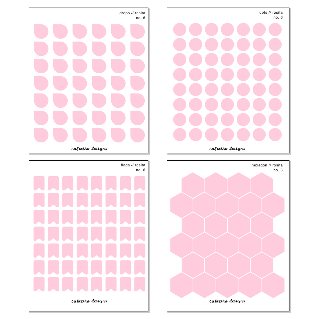 Rosita - Transparent Sticker Sheet