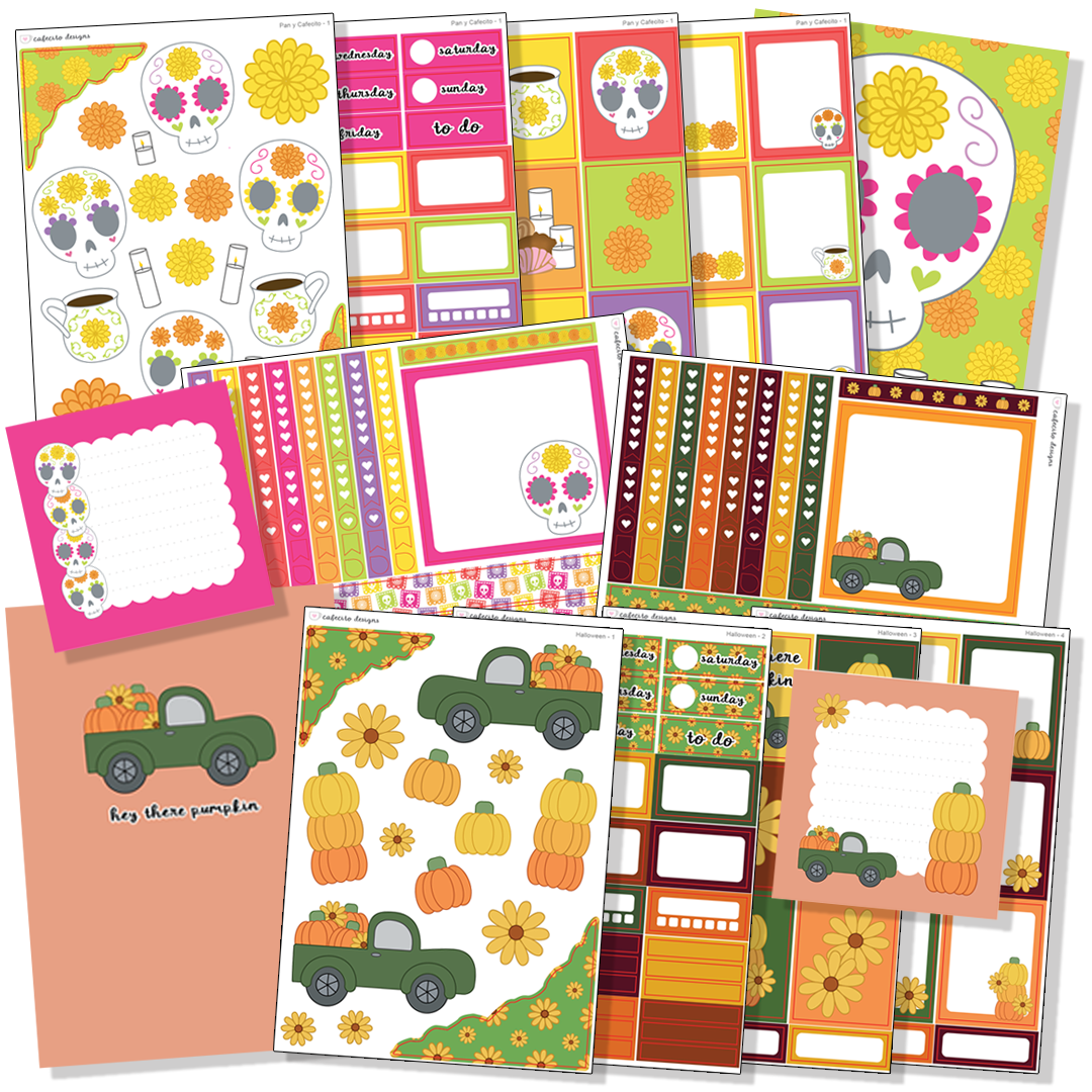 Dia de los Muertos &amp; Fall Vibes - BUY ALL BUNDLE