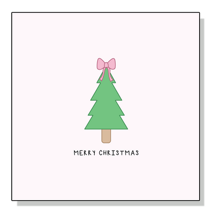 Dreaming of a Pink Christmas - Greeting Cards