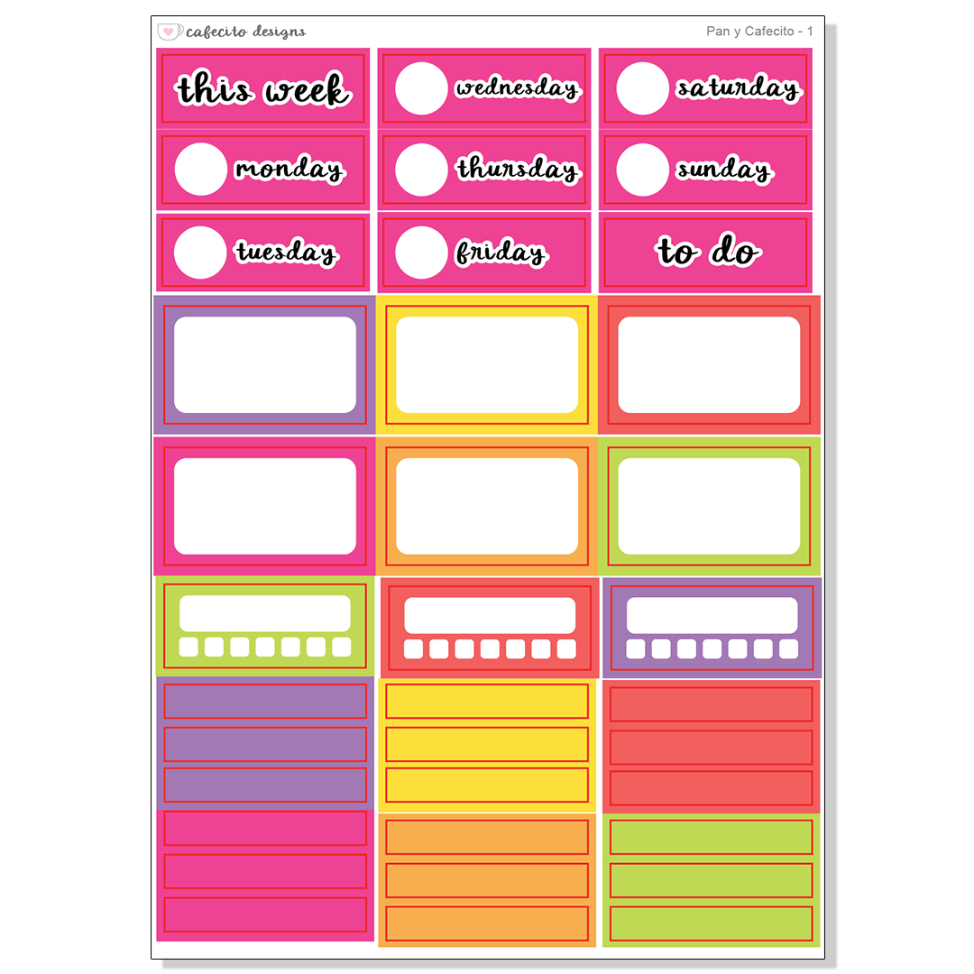 Dia de los Muertos - Functional Stickers