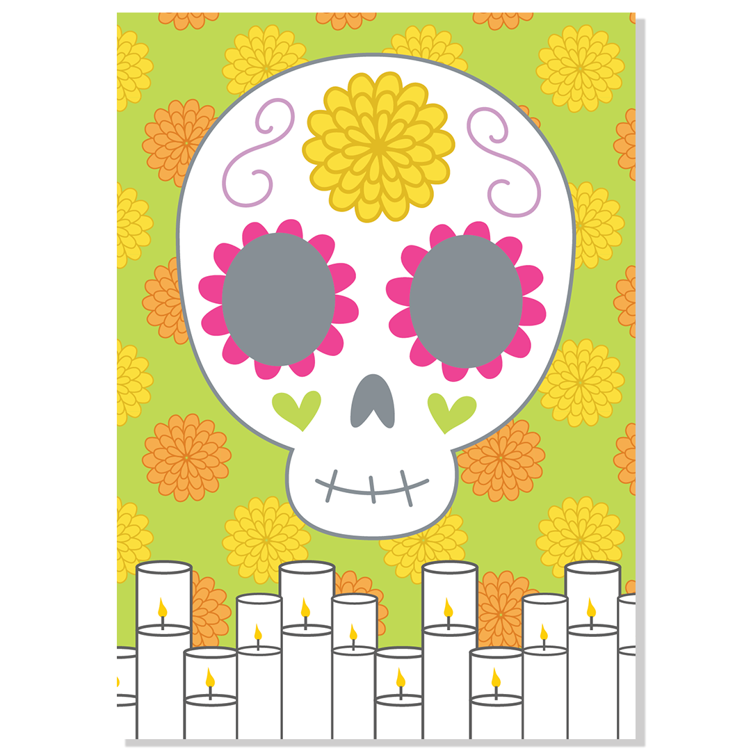 Dia de los Muertos - Journaling Card