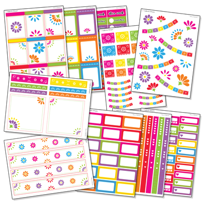 Fiesta de Flores - Sticker Kit